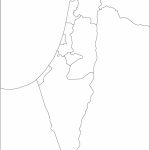 Blank Map Of Israel | Israel Outline Map   Blank Map Israel Printable