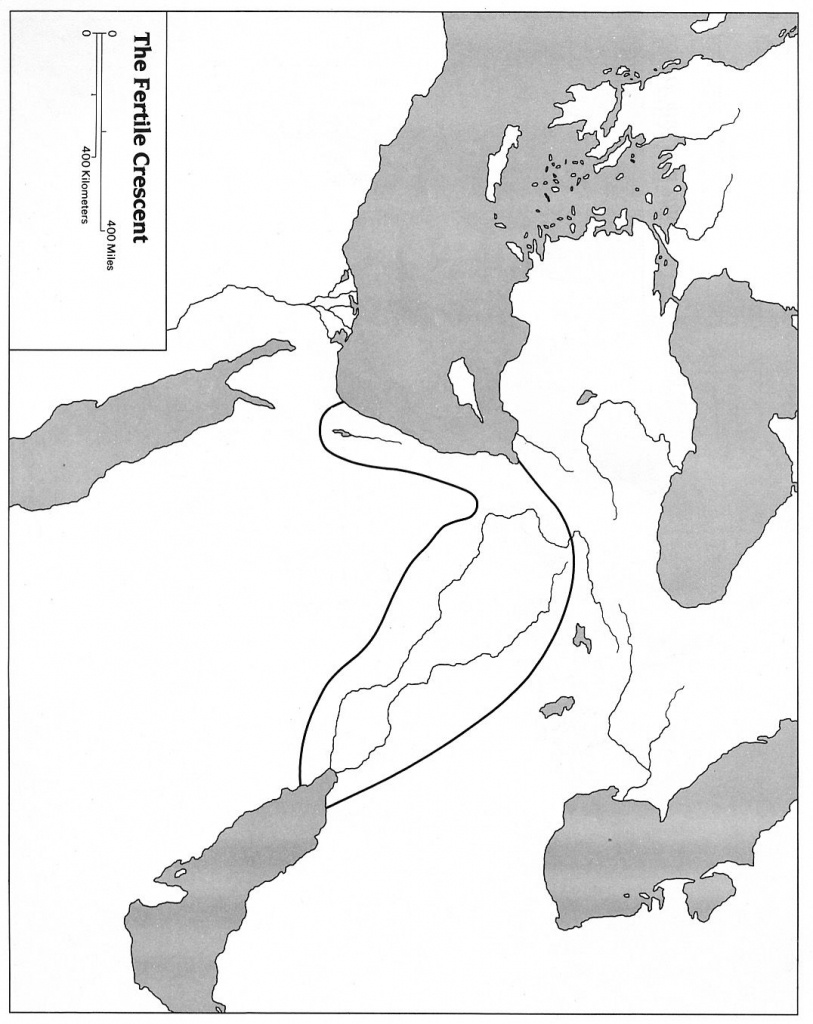 Fertile Crescent Map Printable Printable Maps