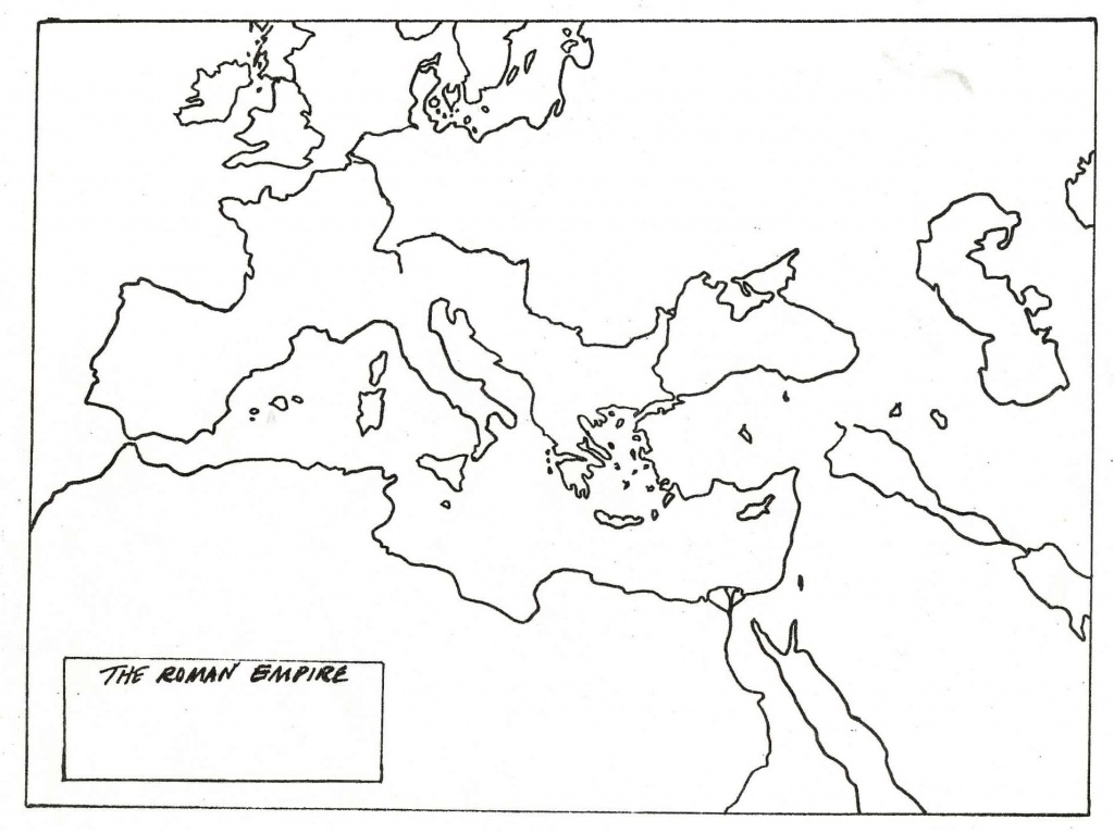 Blank Map Of Roman Empire | Cc History | Roman Empire, Ancient World - Roman Empire Map For Kids Printable Map