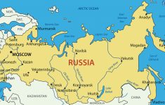 Blank Map Of Russia And The Republics And Travel Information - Russia Map Outline Printable