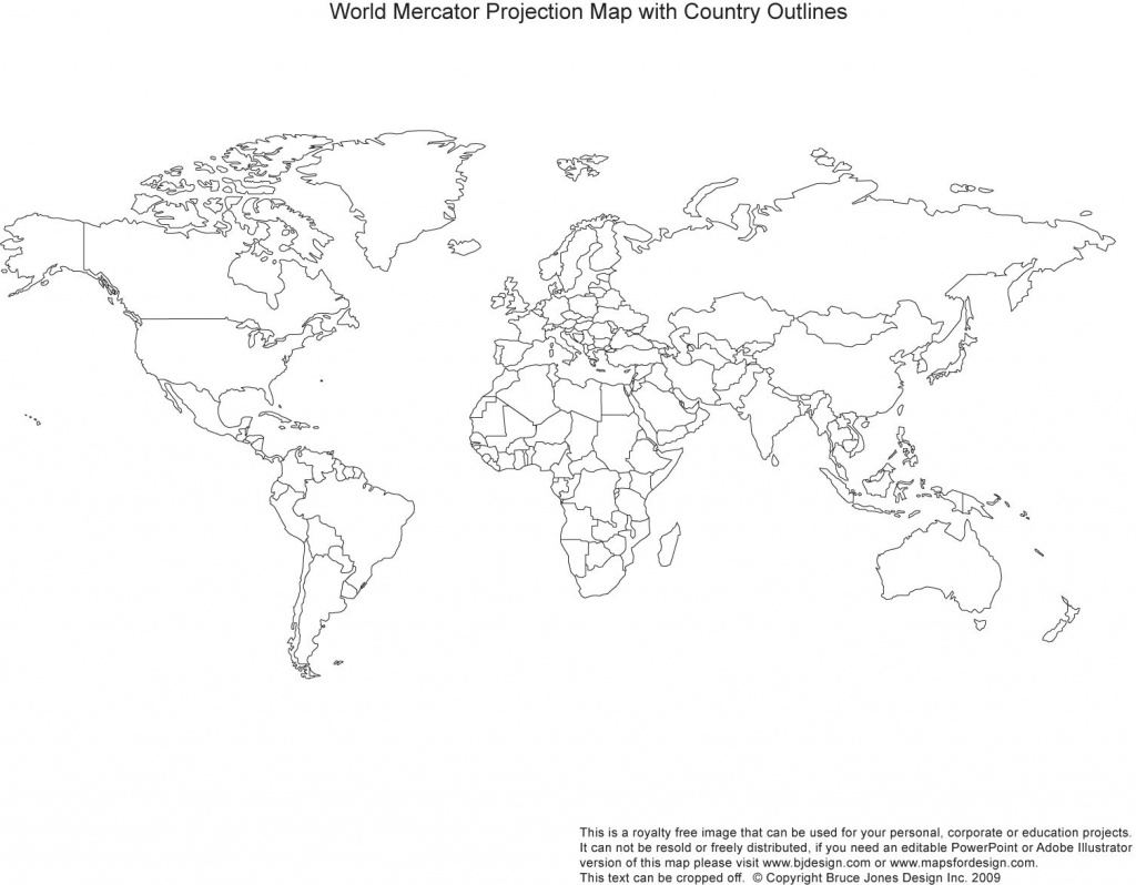 Blank Map Of The World Pdf Printable Blank World Outline Maps - Free Printable Country Maps