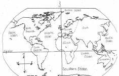 Blank Maps Of Continents And Oceans And Travel Information - Map Of Continents And Oceans Printable
