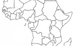 Blank Outline Map Of Africa | Africa Map Assignment | Party Planning - Blank Political Map Of Africa Printable