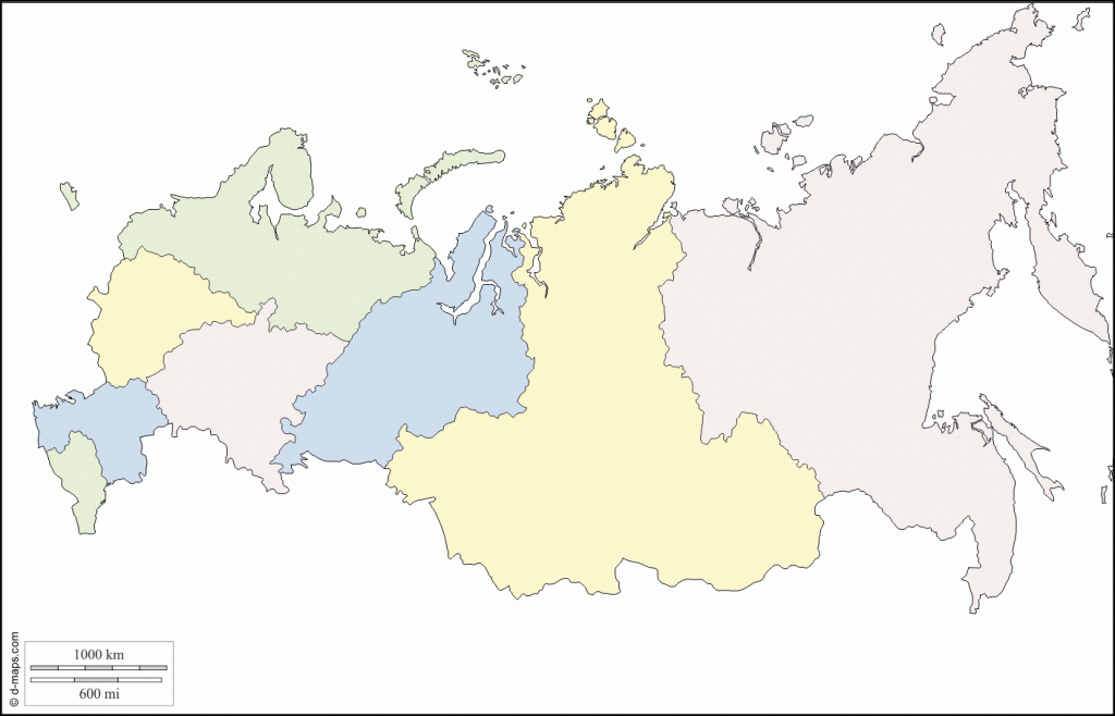 Blank Outline Map Of Russia | Sksinternational - Outline Map Of Russia Printable