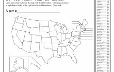 Blank Printable Map Of The United States Us Map Activity Printable - Blank Us Map Quiz Printable
