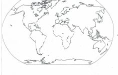 Blank Seven Continents Map | Mr.guerrieros Blog: Blank And Filled-In - 7 Continents Map Printable