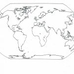Blank Seven Continents Map | Mr.guerrieros Blog: Blank And Filled In   Blank Continent Map Printable