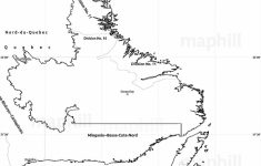 Blank Simple Map Of Newfoundland And Labrador - Printable Map Of Newfoundland