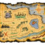 Blank Treasure Map Templates For Children   Printable Treasure Map Template