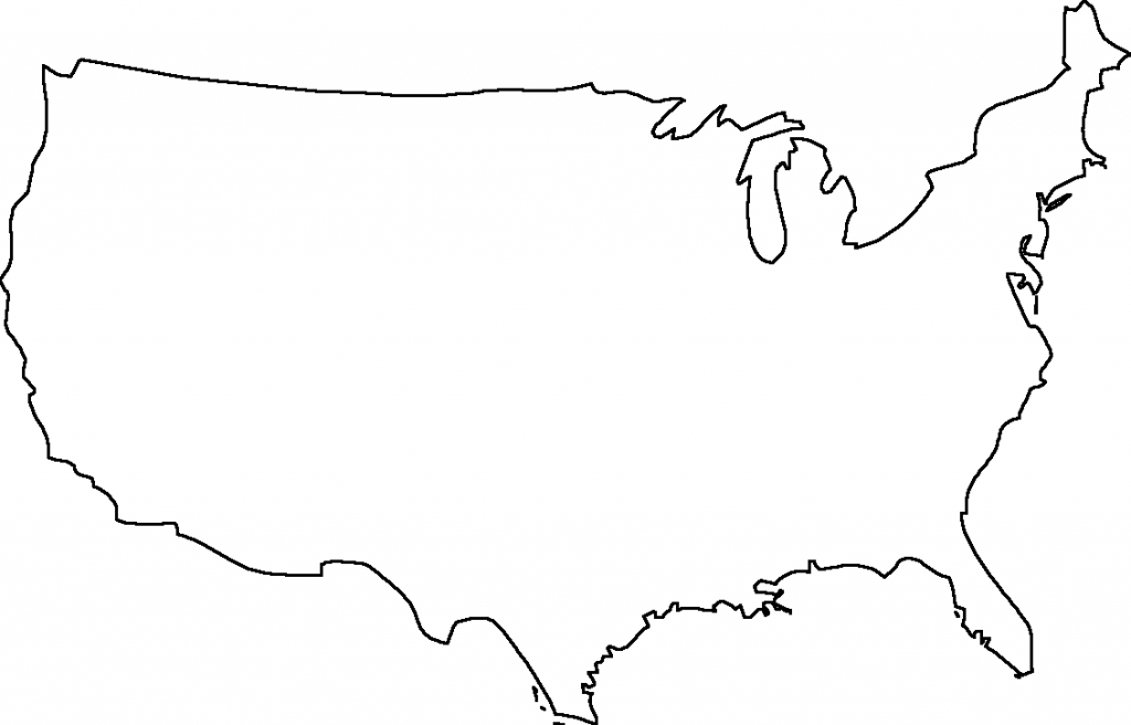Blank Us Map - Dr. Odd | Geography | United States Map, Map Outline, Map - Map Of United States Outline Printable