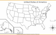 Blank Us Map With States Names Labeled Inside United Outline - Printable Blank Us Map With State Outlines