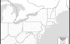 Blank Us State Map Northeast Of States New North East Usa Free Maps - Printable Map Of North Eastern United States