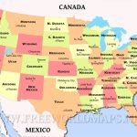 Blank Us State Map Printable United States Maps Outline Cool Of At   Map Of The United States With States Labeled Printable