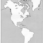 Blank Western Hemisphere Map   Eymir.mouldings.co   Western Hemisphere Map Printable
