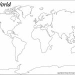 Blank World Map Pdf #3 | Art Class | World Map Continents, Blank   Blank World Map Printable Pdf