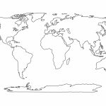 Blank World Map Printable | Social Studies | World Map Outline   Blank World Map Printable