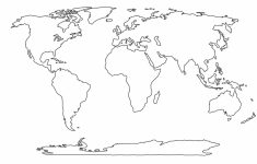 Blank World Map Printable | Social Studies | World Map Outline - Blank World Map Printable