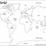 Blank World Map Worksheet Worldwide Maps Collection Free With   Free Printable World Map Worksheets