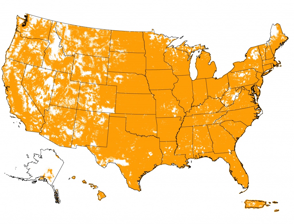 Boost Mobile Cell Phone Coverage Map And Service Area - Sprint Coverage Map Florida