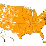 Boost Mobile Cell Phone Coverage Map And Service Area   Sprint Coverage Map Southern California