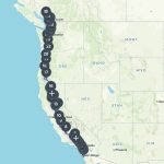 Border To Border: Essential Road Trip Stops Along I 5 | Roadtrippers   California Oregon Washington Road Map