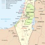 Borders Of Israel   Wikipedia   Free Printable Map Of Israel