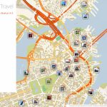 Boston Printable Tourist Map | Sygic Travel   Printable Map Of Boston