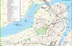 Boston Tourist Attractions Map - Printable Map Of Boston Attractions