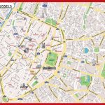 Brussels City Map Printable   Printable Map Of Brussels City Centre   Printable Map Of Lille City Centre