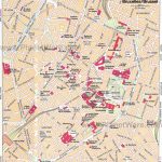 Brussels Map – Tourist Attractions – Great Map To Use When Teaching – Tourist Map Of Brussels Printable
