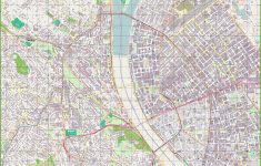 Budapest Street Map - Printable Map Of Budapest
