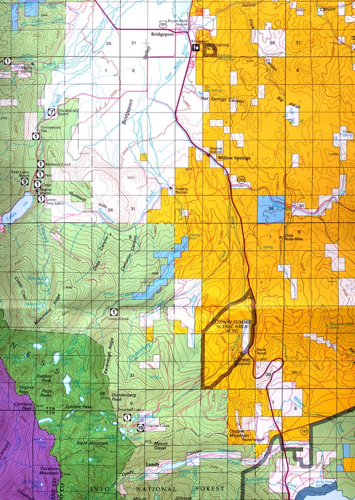Buy And Find California Maps: Bureau Of Land Management: Southern - California D8 Hunting Zone Map