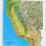 Buy California Relief Map | Flagline   California Relief Map