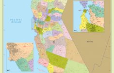 buy california zip code map with counties california zip code map Buy California Zip Code Map With Counties - California Zip Code Map