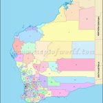 Buy Western Australia Local Government Areas Map   Printable Map Of Western Australia
