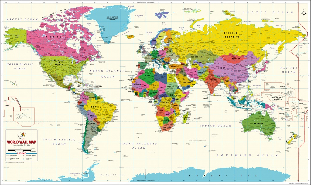 Buy World Map Vivid Online On India Map Store At Good Prices - World Maps Online Printable