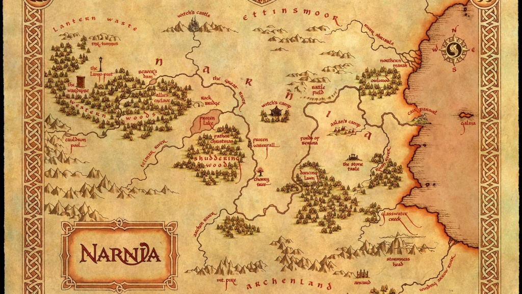 C. S. Lewis' Fantasy Worlds: Holding The Mirror Up To Nature | Cherwell - Printable Map Of Narnia