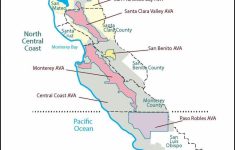 Ca Central Coast Swe Map 2016 | Wine Maps In 2019 | Wine, Map, Wines - Central California Wineries Map