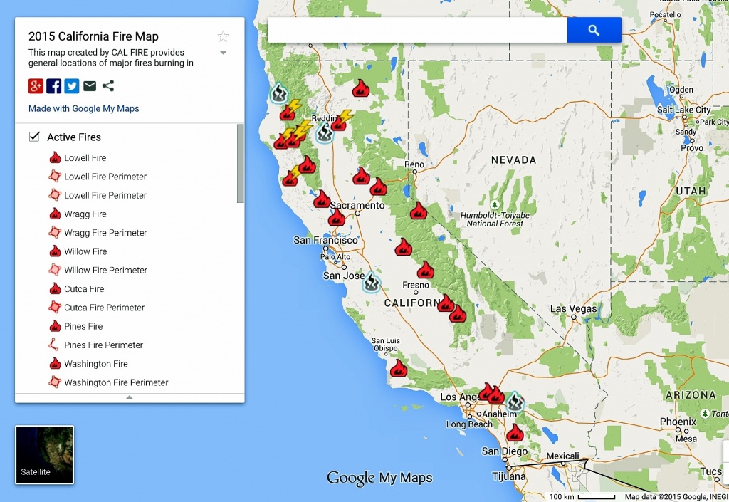 Ca Fire Map Now | Stadslucht - Where Are The Fires In California Right Now Map