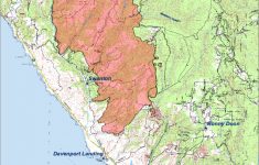 Cal Fire Map Of The Lockheed Fire. The Study Area Was East Slightly - Southern California Fire Map