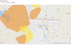 Cal Oes On Twitter: "check The @pge4Me Power Outage Map Around - Pge Outages Map California