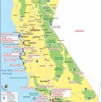 California Attractions, Things To Do In California And Places To Visit   Surf Spots In California Map