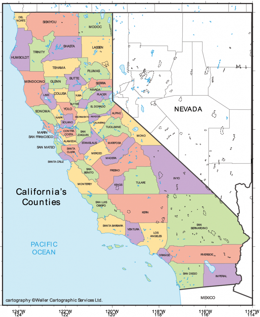 California Cities Map • Mapsof - Large Map Of Southern California