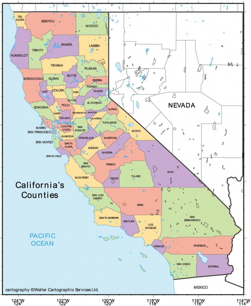 Large Map Of Southern California Printable Maps