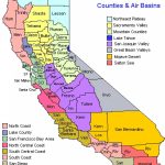 California Coast Cities Map Map California California State Map With   California County Map With Cities