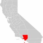 California County Map (Los Angeles County Highlighted) • Mapsof   Los Angeles California Map
