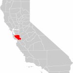 California County Map (Santa Clara County Highlighted) • Mapsof   Santa Clara California Map
