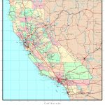 California County Map With Cities And Roads – Map Of Usa District   California County Map With Roads
