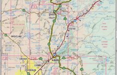 California County Map With Roads And Travel Information | Download - California County Map With Roads