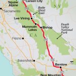 California Cruisin'  Winter's Best Road Trips 2019   Ski Mag   Best California Road Trip Map